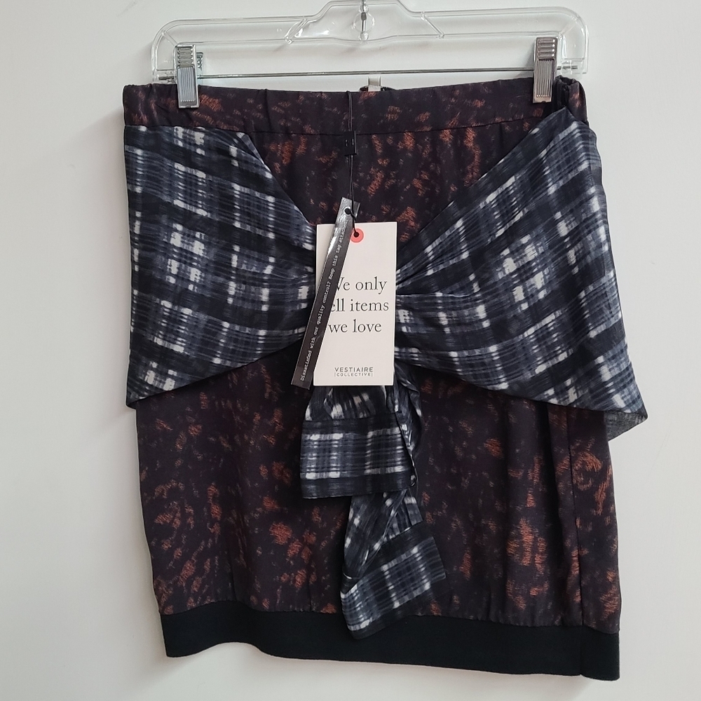 NWT 3.1 Phillip Lim Silk Mini Skirt